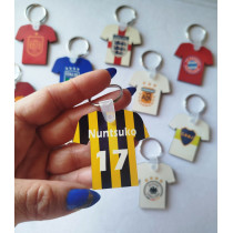 Llaveros personalizados con el escudo de tu equipo o club deportivo.