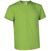 Camiseta verde de algodón personalizable, con impresión de alta calidad. Sube tu foto, logo o texto y diseña online.