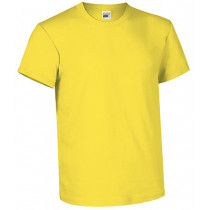 Customizable yellow cotton t-shirt with high-quality printing. Upload your photo, logo, or text and design it online.