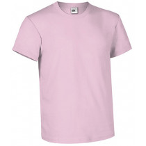 Customizable pink cotton t-shirt with high-quality printing. Upload your photo, logo, or text and design it online.