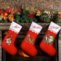 Calcetin Navidad Merry Christmas
