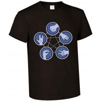 Rock Paper Scissors T-shirt Lizard Spock Sheldon Cooper | 500 Infinite Creations