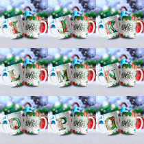 Personalized Mug with Initial and Name - Christmas Gift 2025