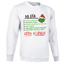 Sudadera Grinch Mi Día - Ropa Navideña Humor | 500 Infinite Creations