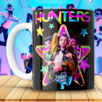 K-Pop Hunters Neon Mug | Original Gift for Music and Anime Fans | 500 Infinite Creations