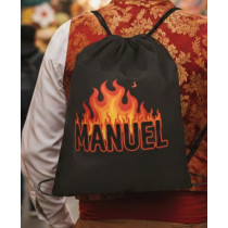 Personalized Fallera Backpack with Name - Llama Design | 500 Infinite Creations]