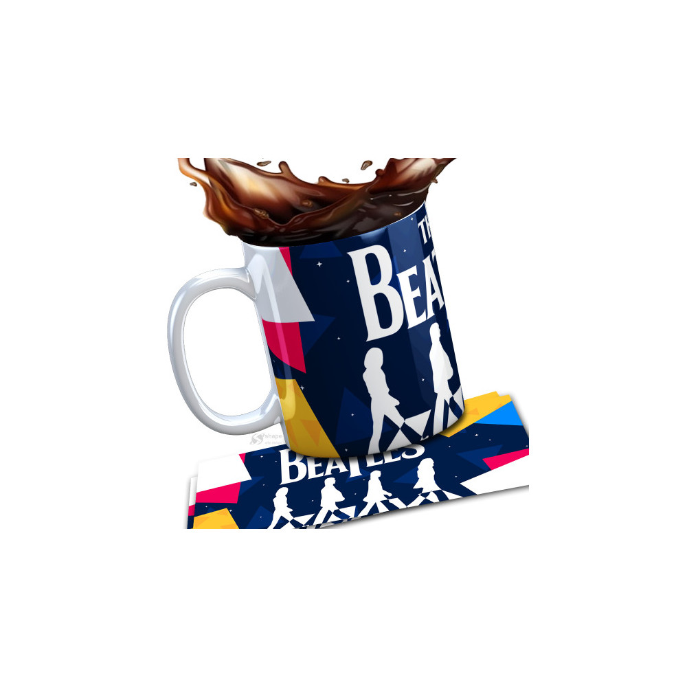 Taza del Grupo The Beatles | Cerámica de Alta Calidad | Envío Rápido